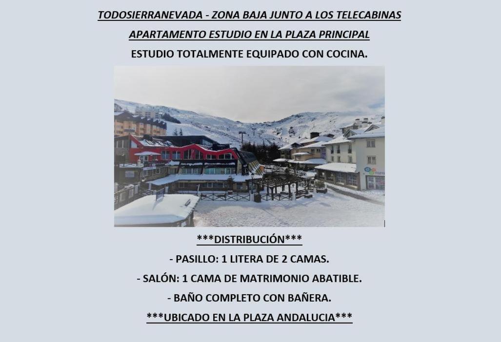 Ski Plaza Sierra Nevada & Zona Baja Cameră foto